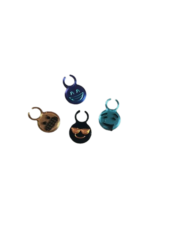 wijnclips, setje van 4