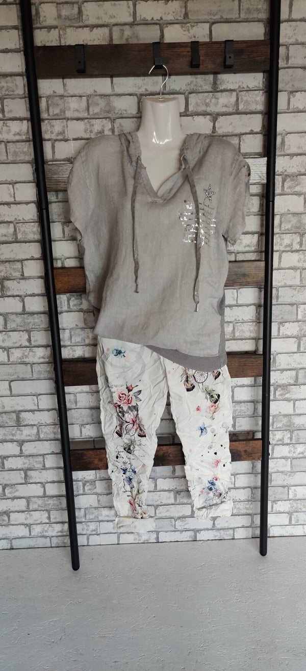 tolle Glitzer-Hoodiebluse