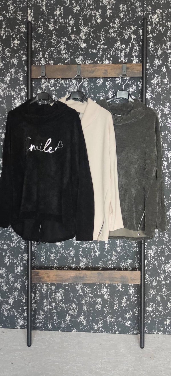 kuschelweiche Chenille-Pulli`s