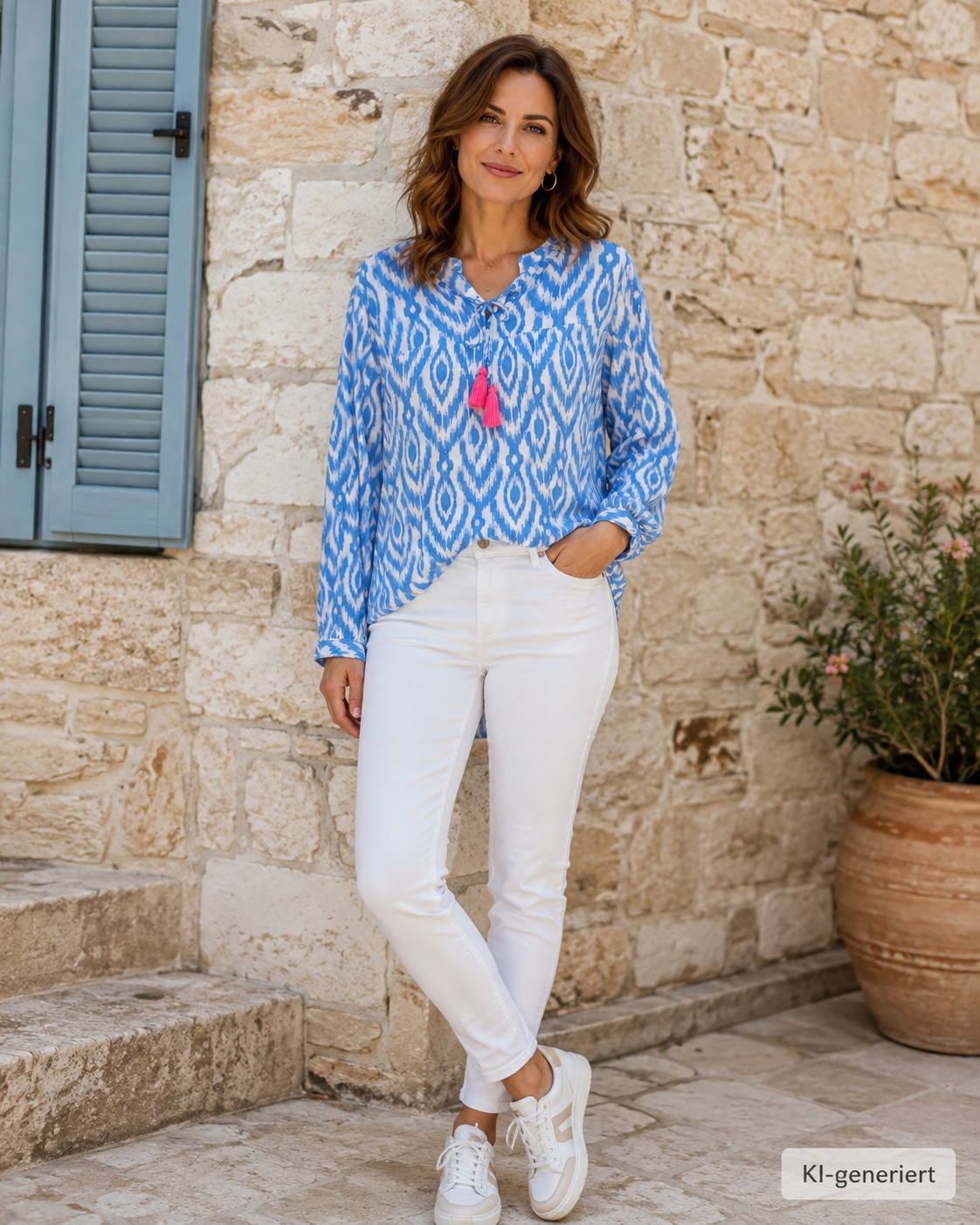 Bluse Aquarelle Ovale