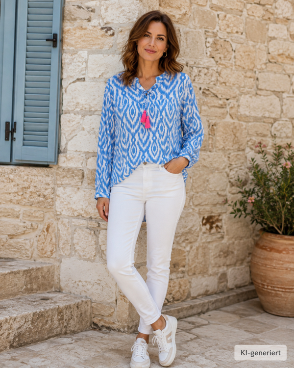 Bluse Aquarelle Ovale