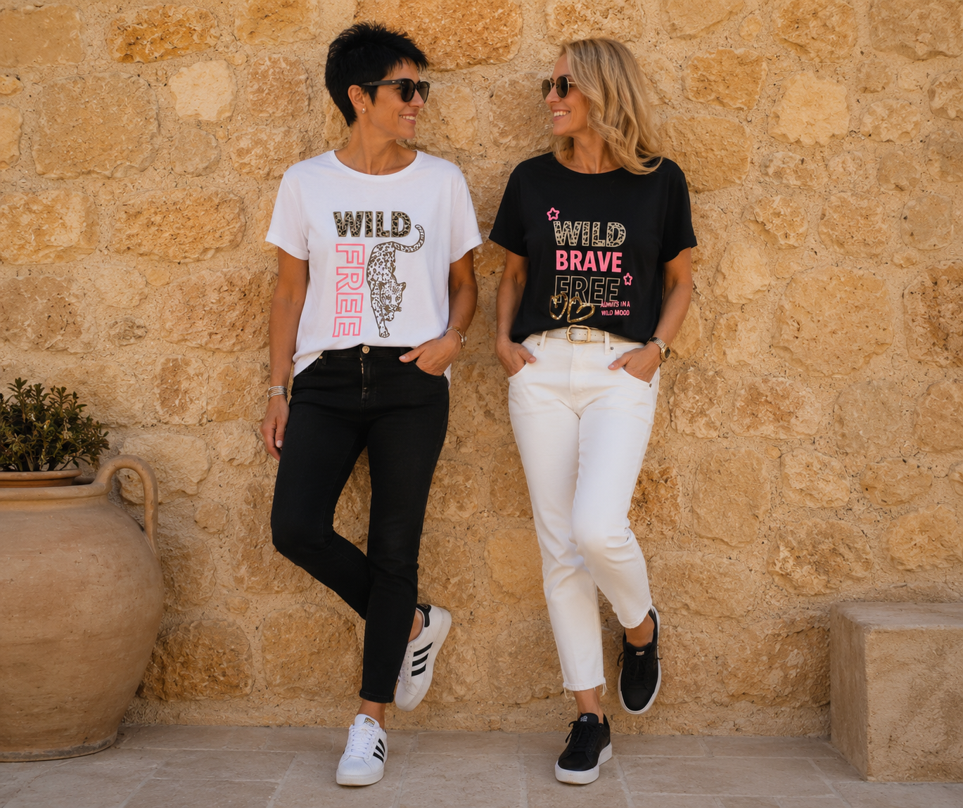 T-Shirt "Leo Wild Free"