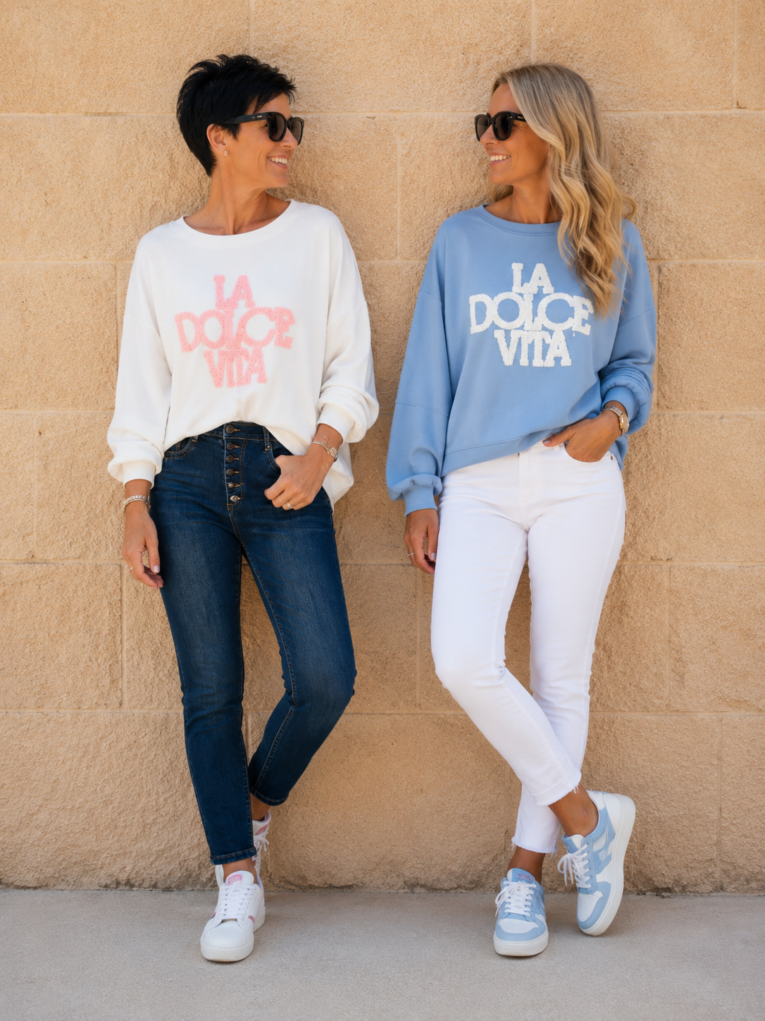 Oversize Sweatshirt La Dolce Vita