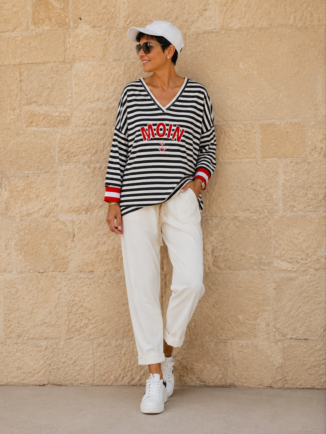 mediteranes Sweatshirt Moin