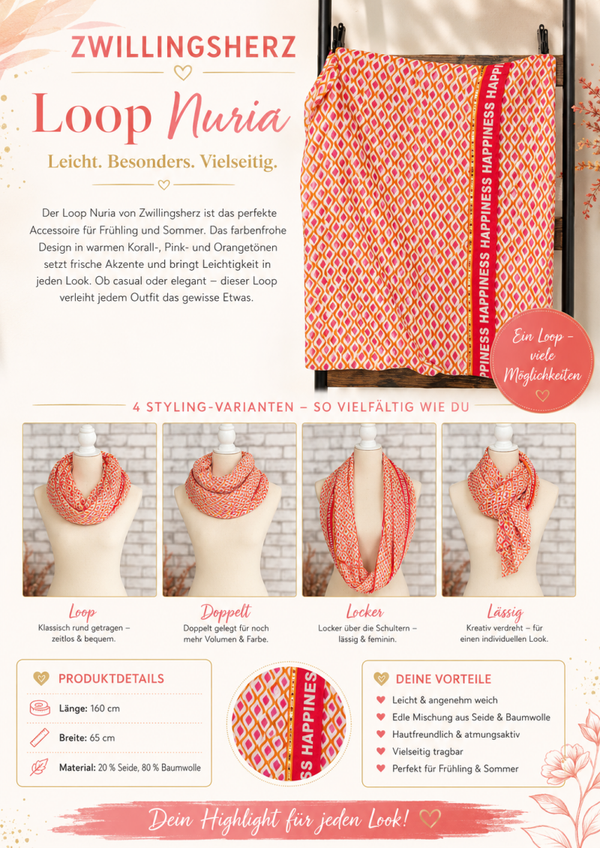 Loopschal "Nuria"