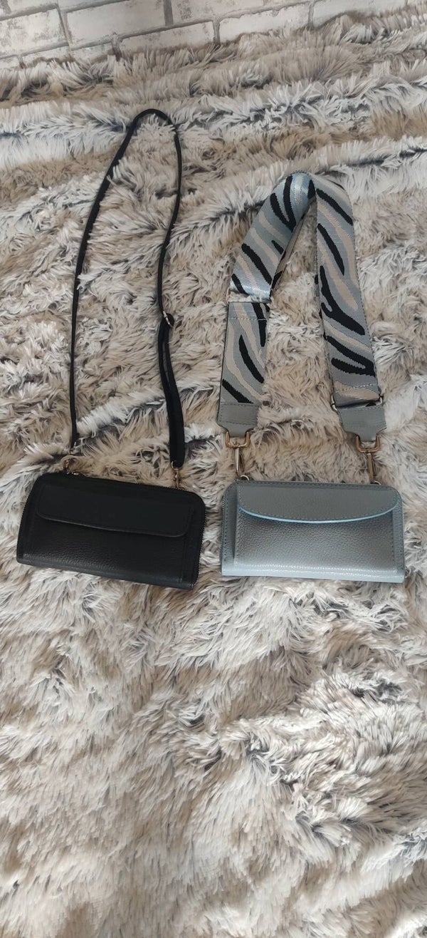 Twinset Portomonei/Handytasche aus echtem Leder