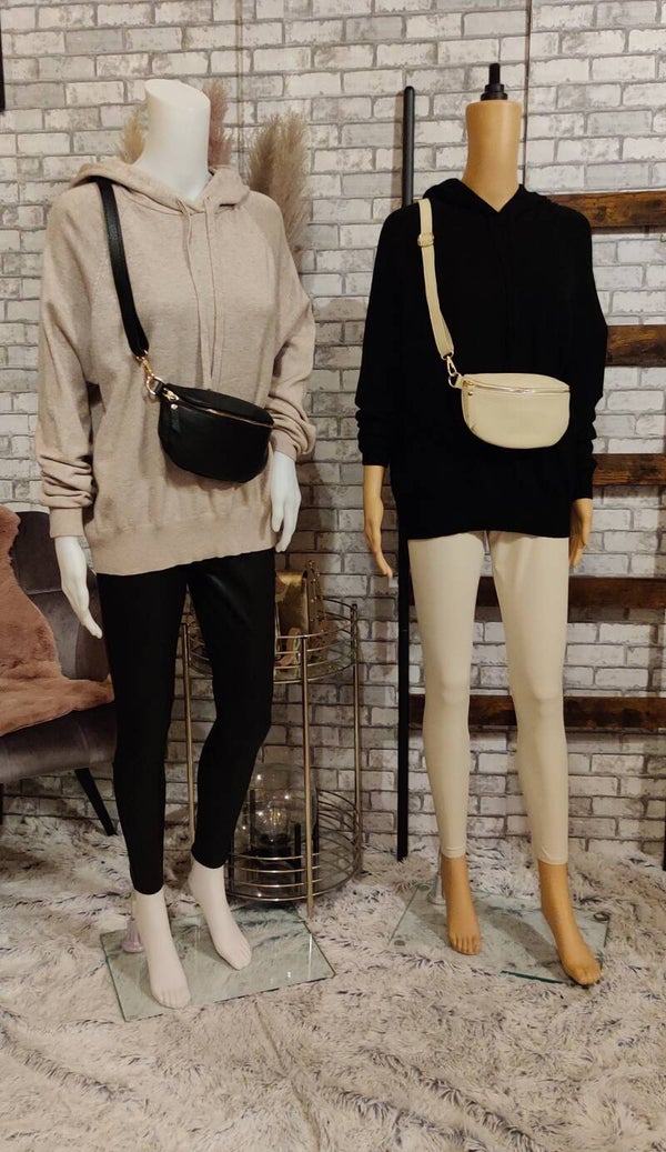 kuschelig weiche Strickhoodies