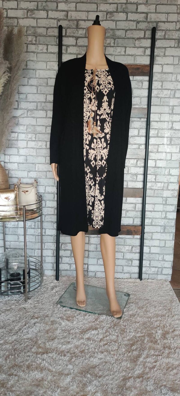 toller langer Strickmantel