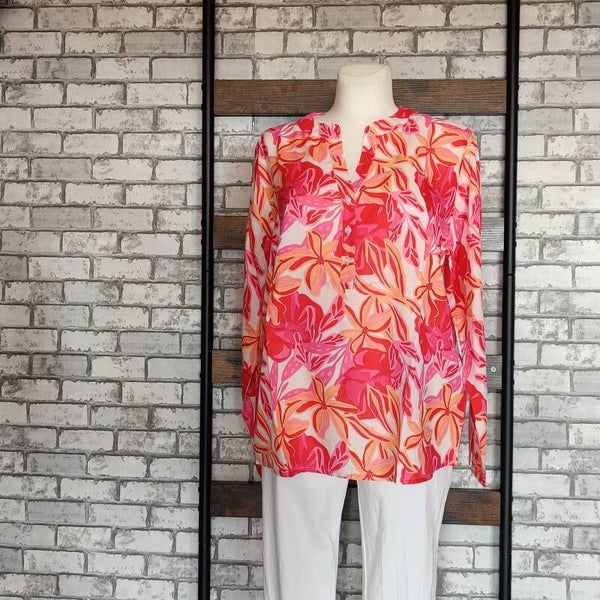 Bluse Tropical Flower