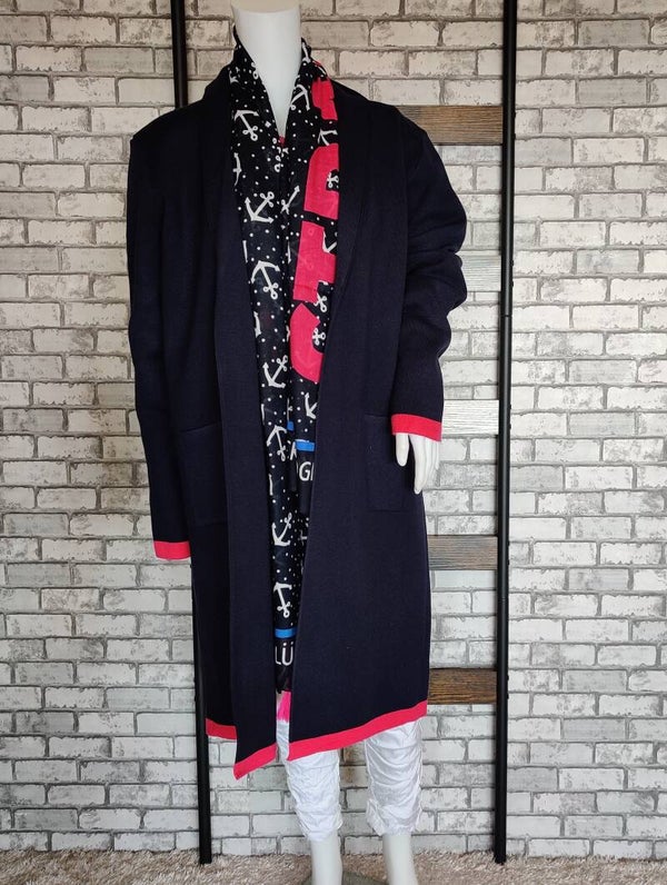 Strickjacke Mona mit Schalkragen