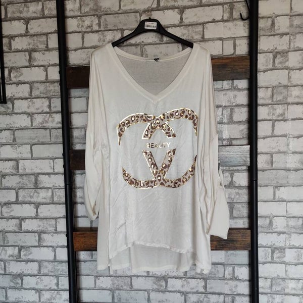 edelschimmerndes Blusenshirt  CC