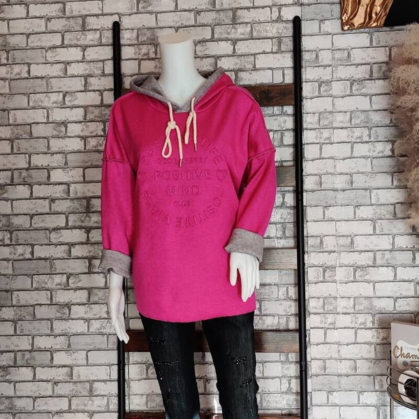 Double Face Hoodie "Positive Mind"