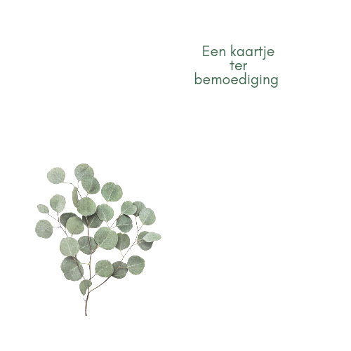 Bemoediging 1