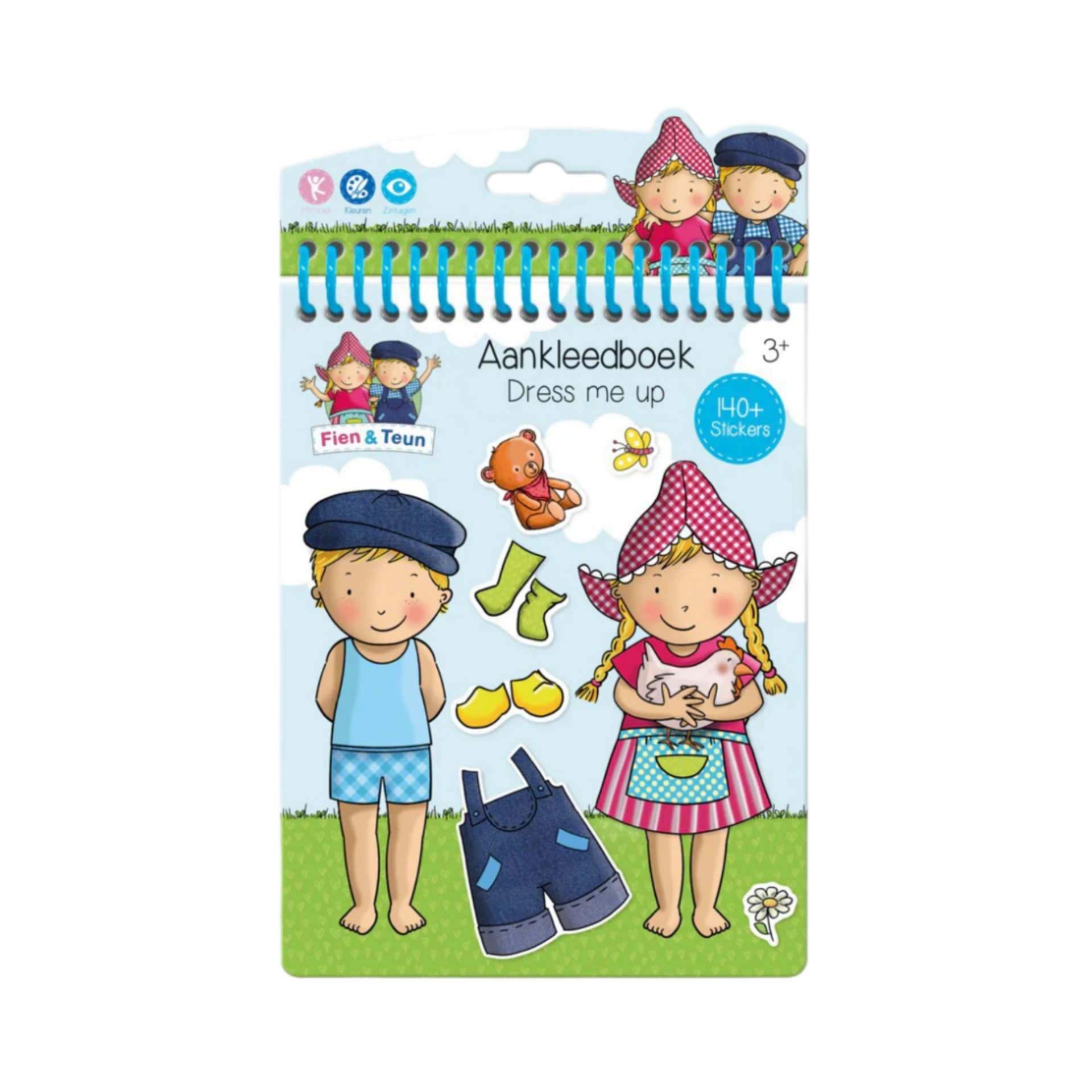 Aankleedboek met stickers