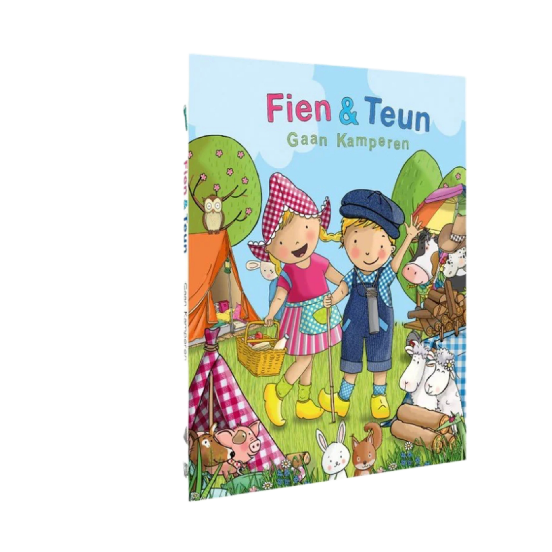 Fien en Teun gaan kamperen