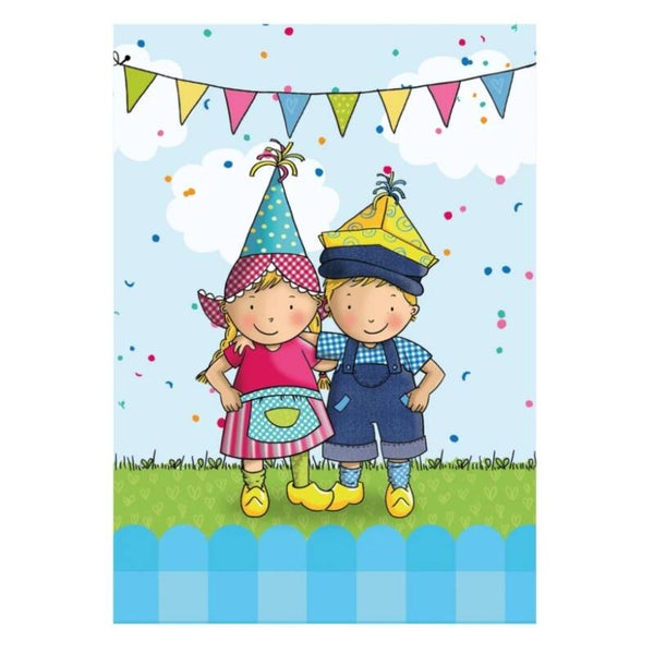 Uitdeelzakjes met stickers 8 stuks