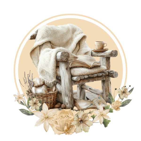 Stoel-bloemen