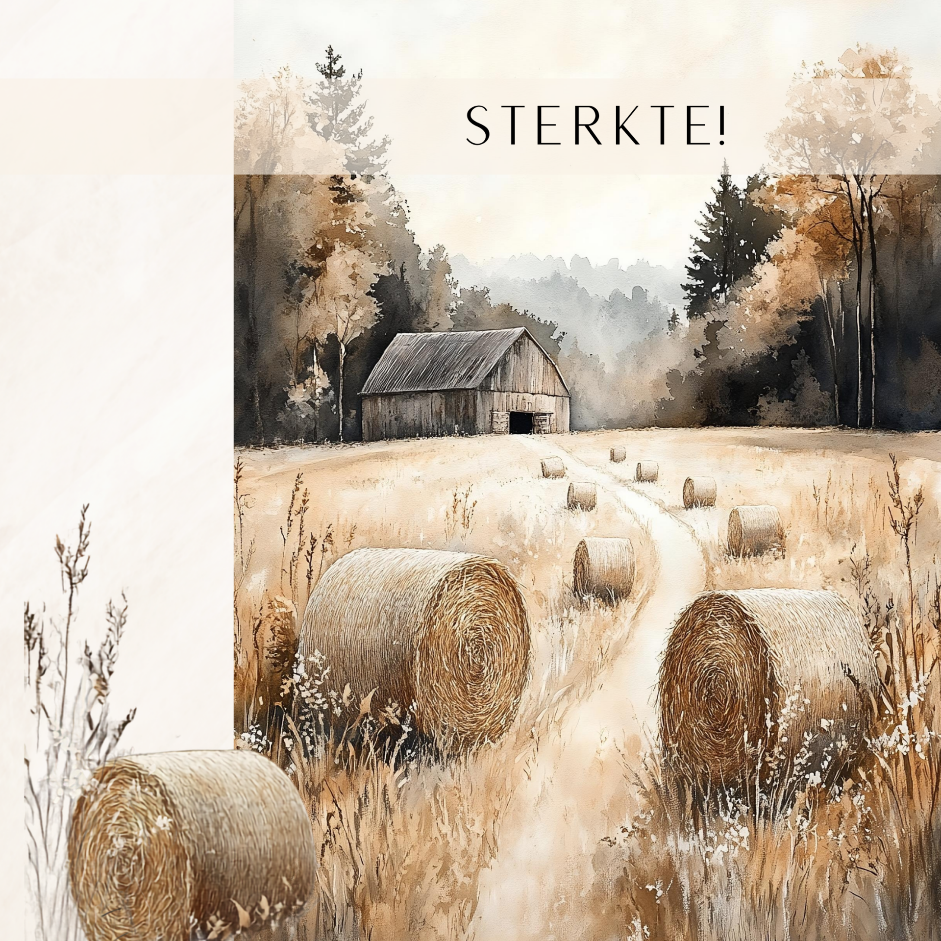Sterkte-hooibalen