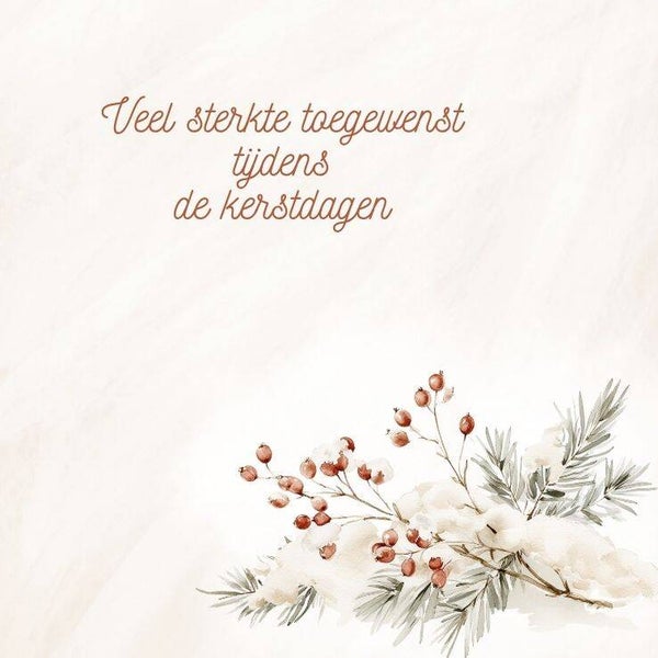 Wintertakje - sterkte kerstdagen