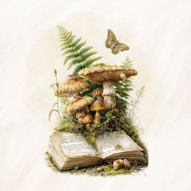 Blanco natuur boek
