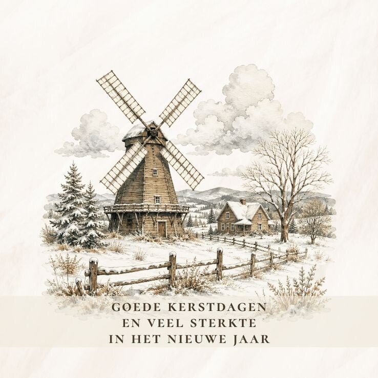 Molen - goede kerstdagen (sterkte)