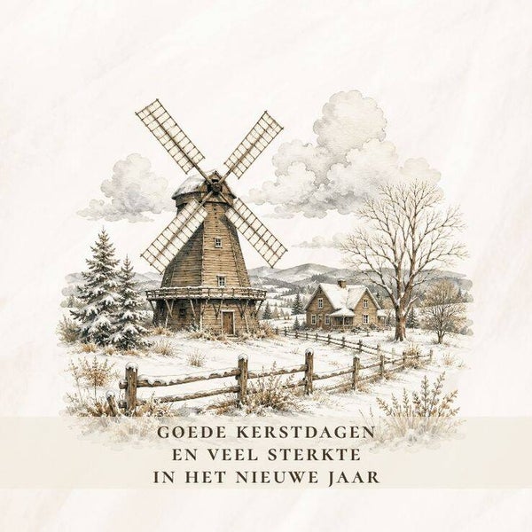 Molen - goede kerstdagen (sterkte)