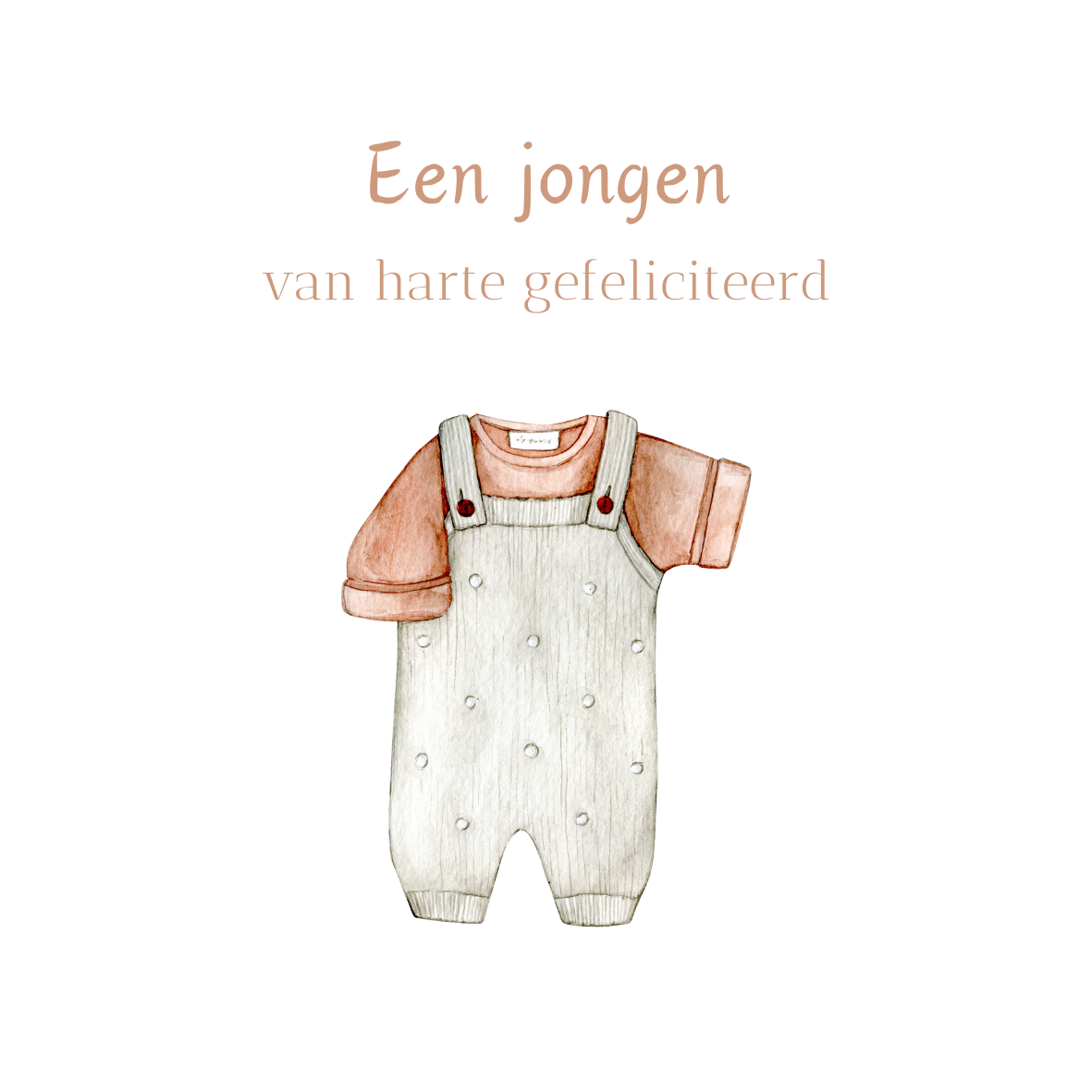 Geboorte zoon broekje