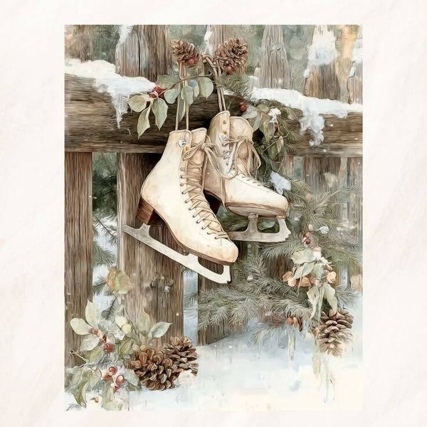 Witte schaatsen