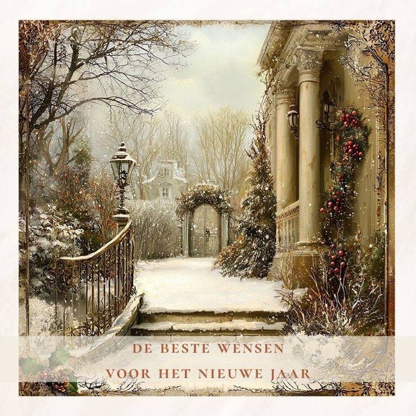 Klassiek gebouw - nieuwjaar
