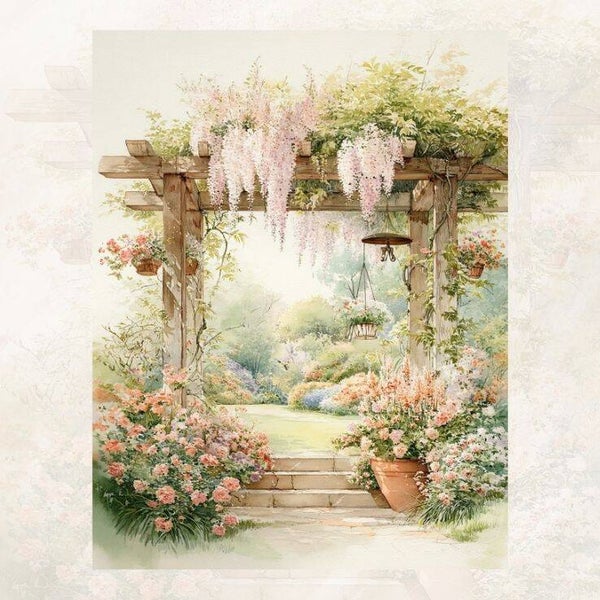 Blanco tuin pergola