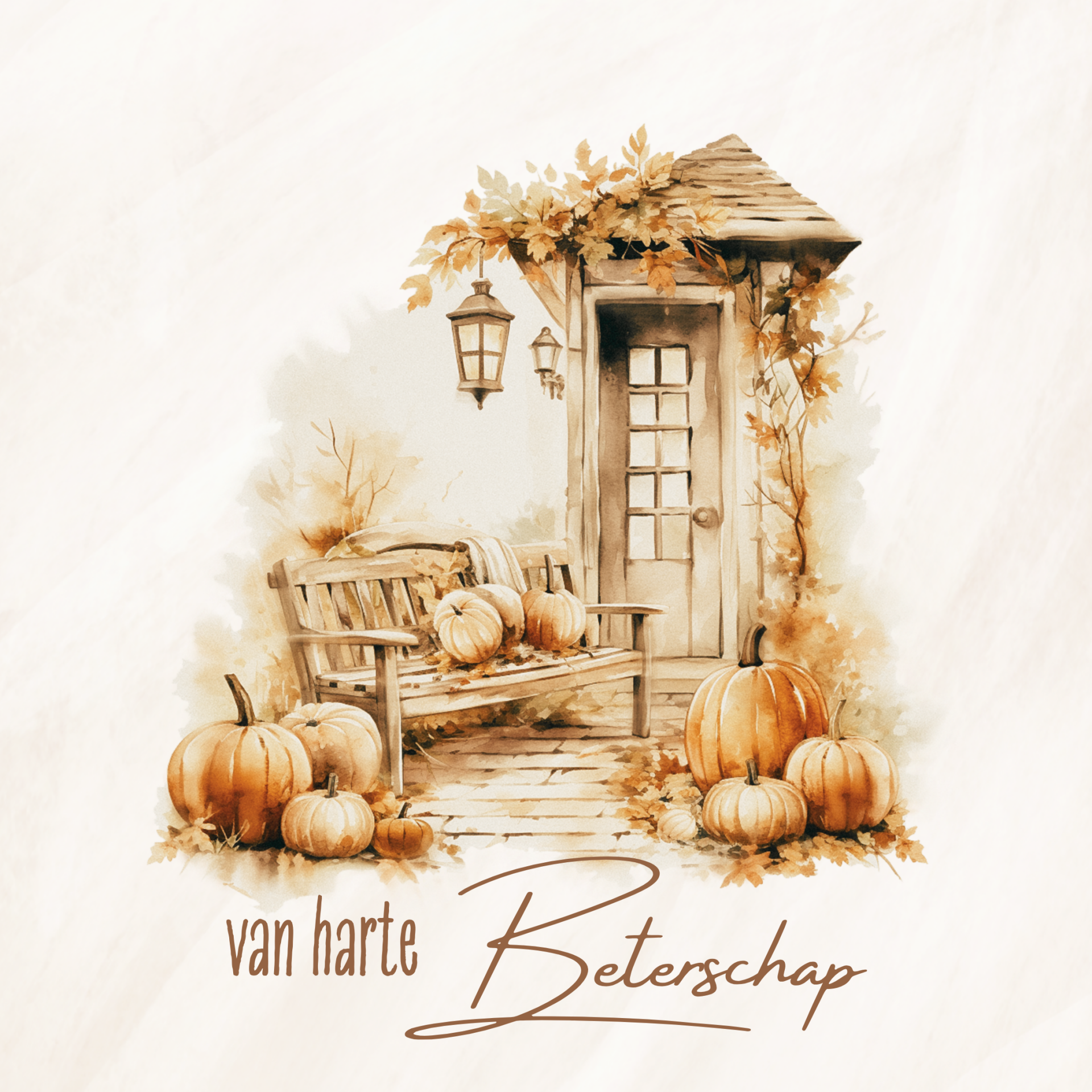 Beterschap-bank-pompoenen