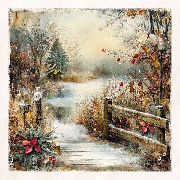 Winters landschap