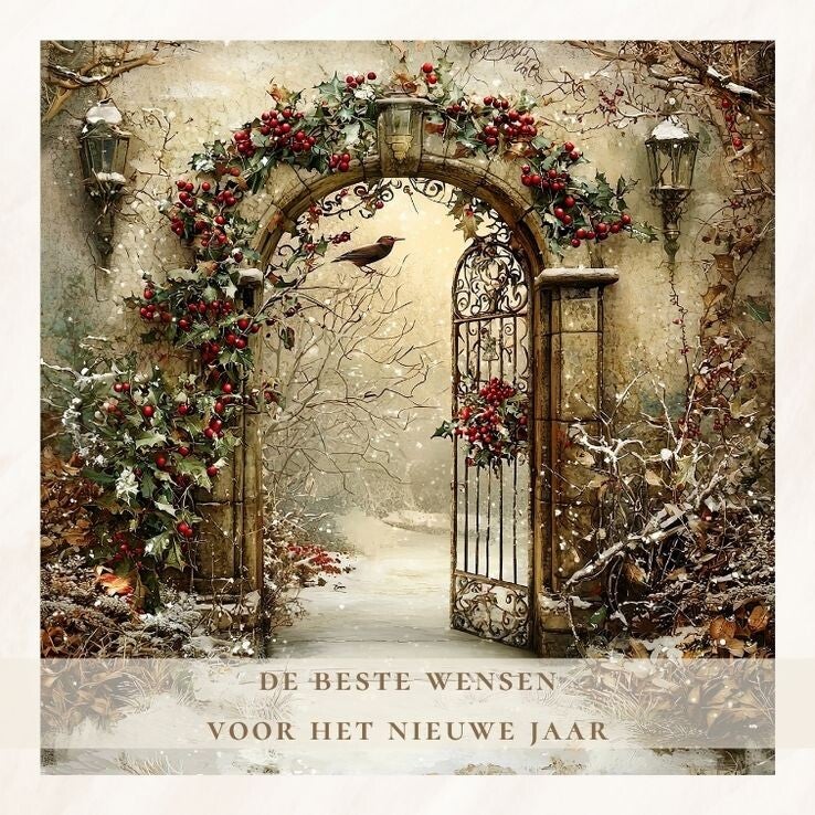 Oude poort - nieuwjaar