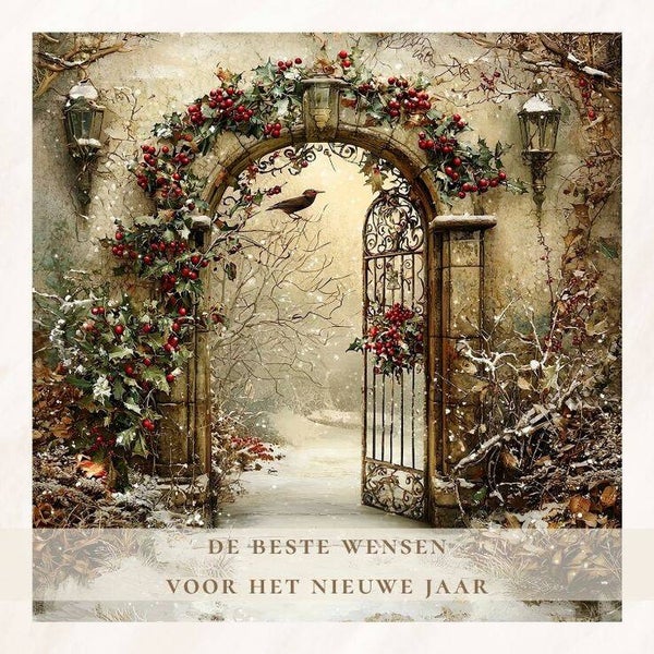 Oude poort - nieuwjaar