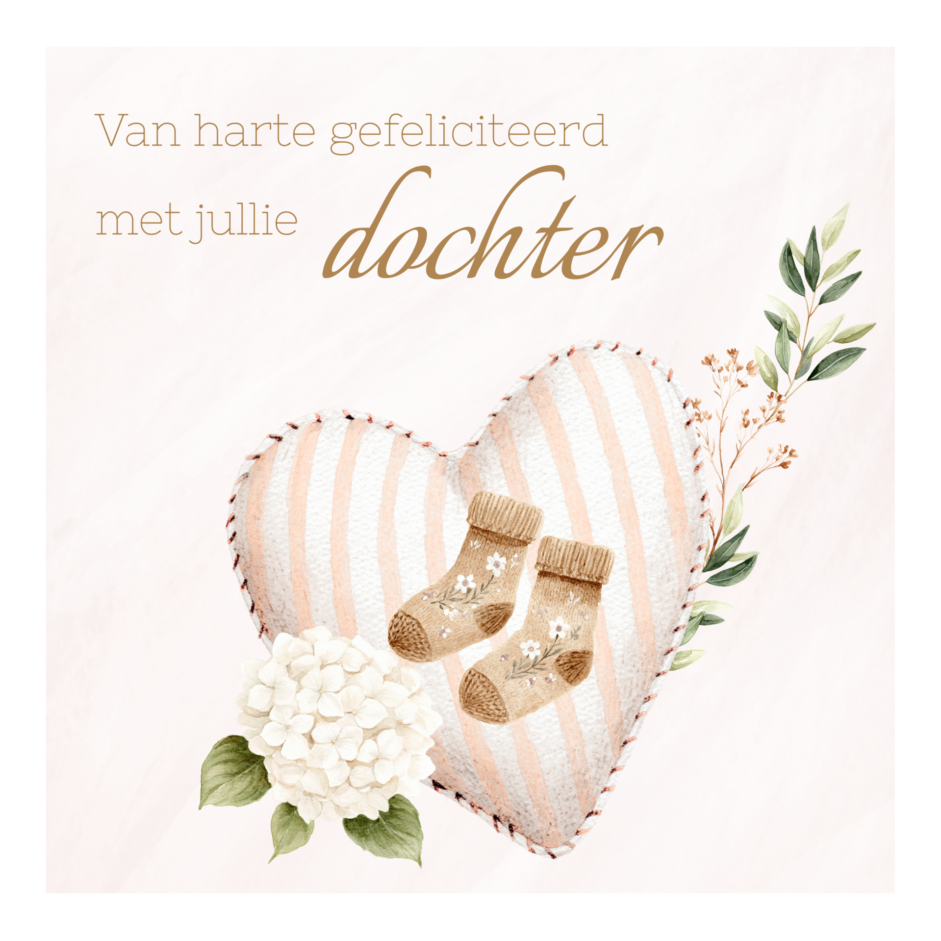Geboorte dochter-hartje