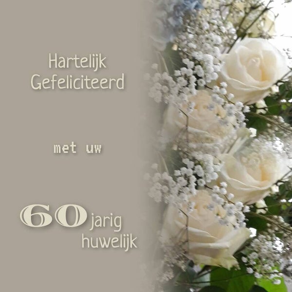 Witte rozen 60