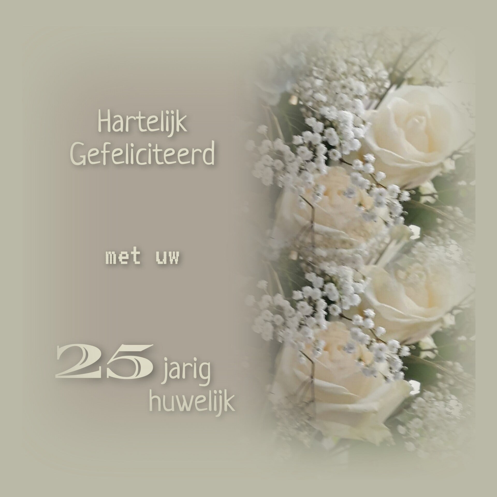 Witte rozen 25
