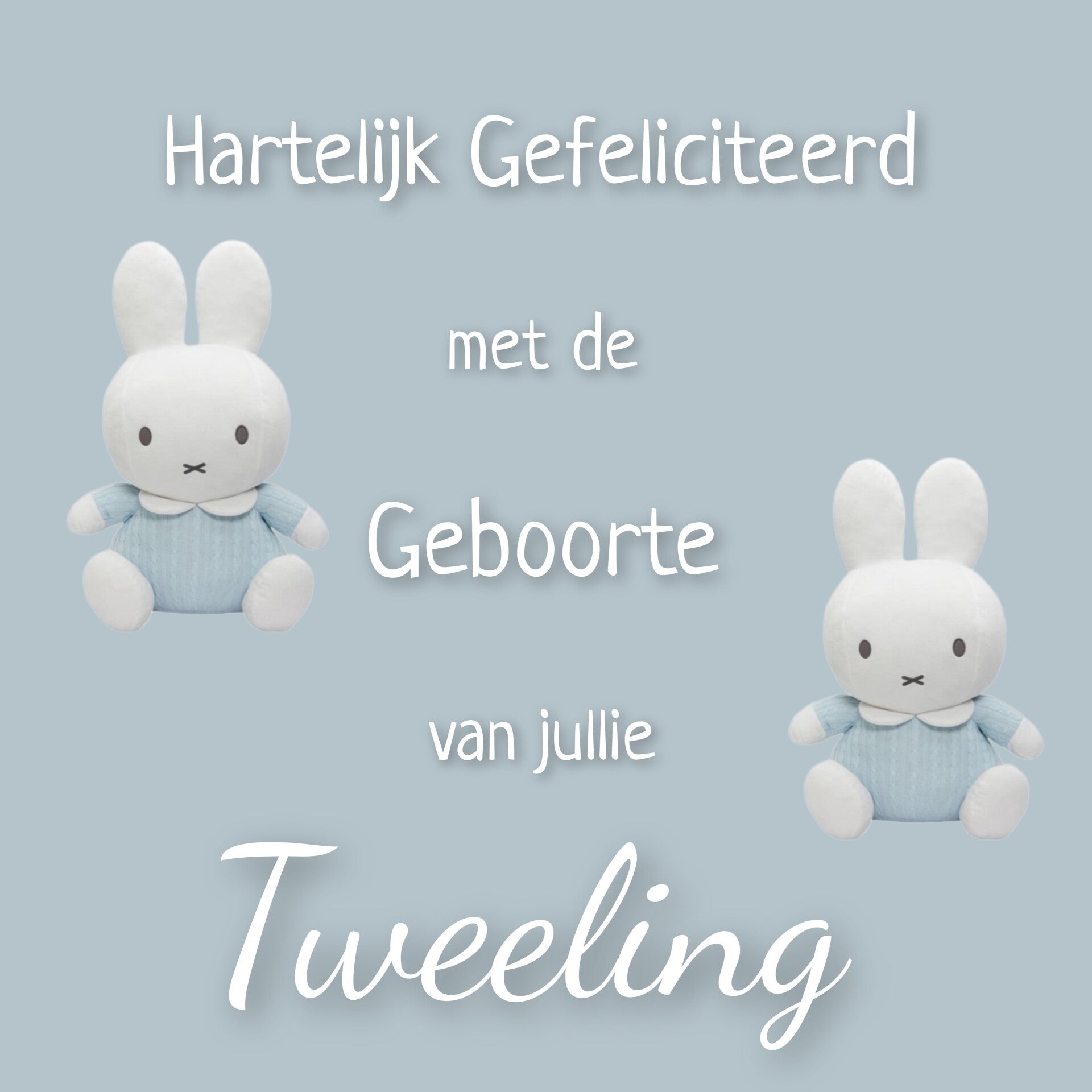 Nijntje blauw