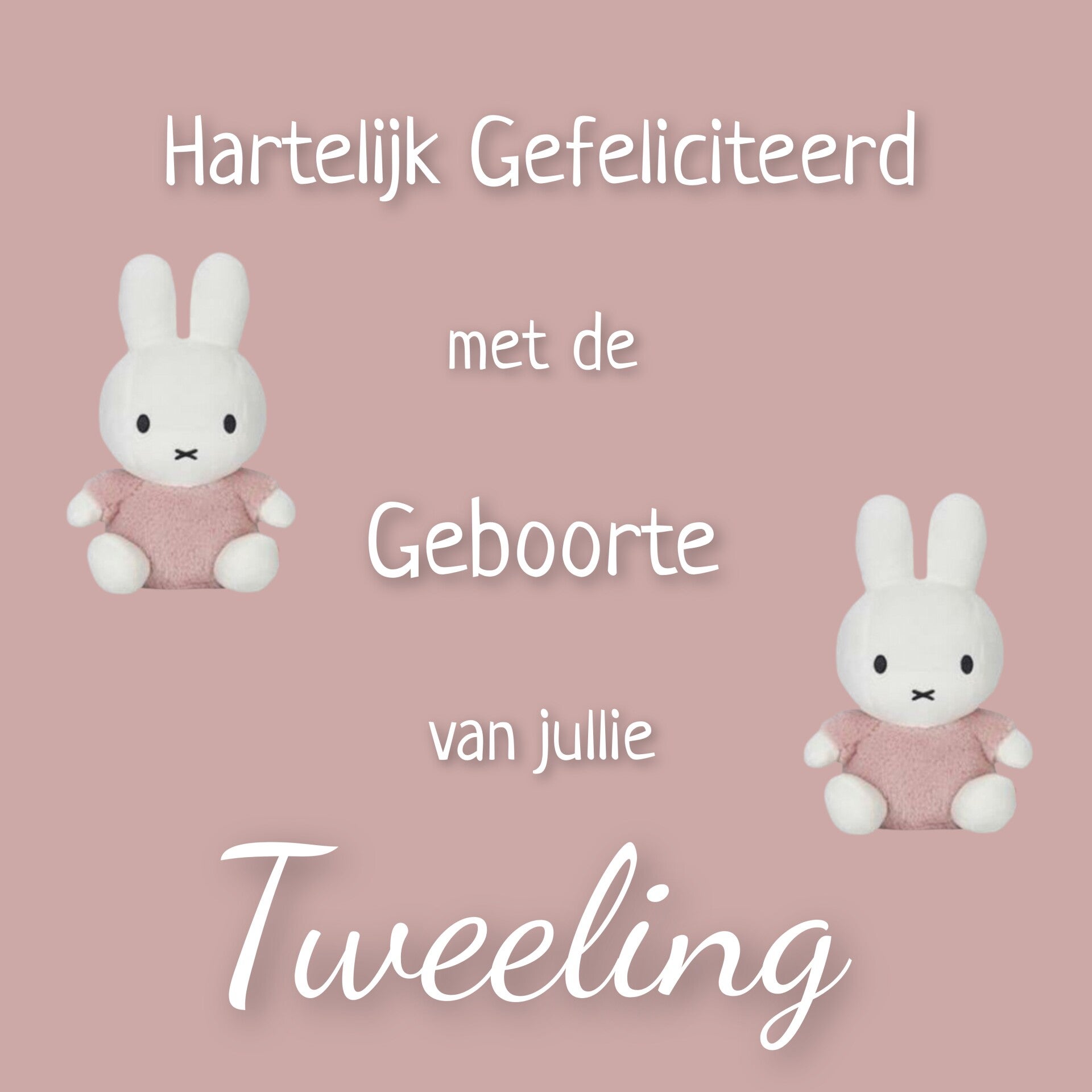 Nijntje roze