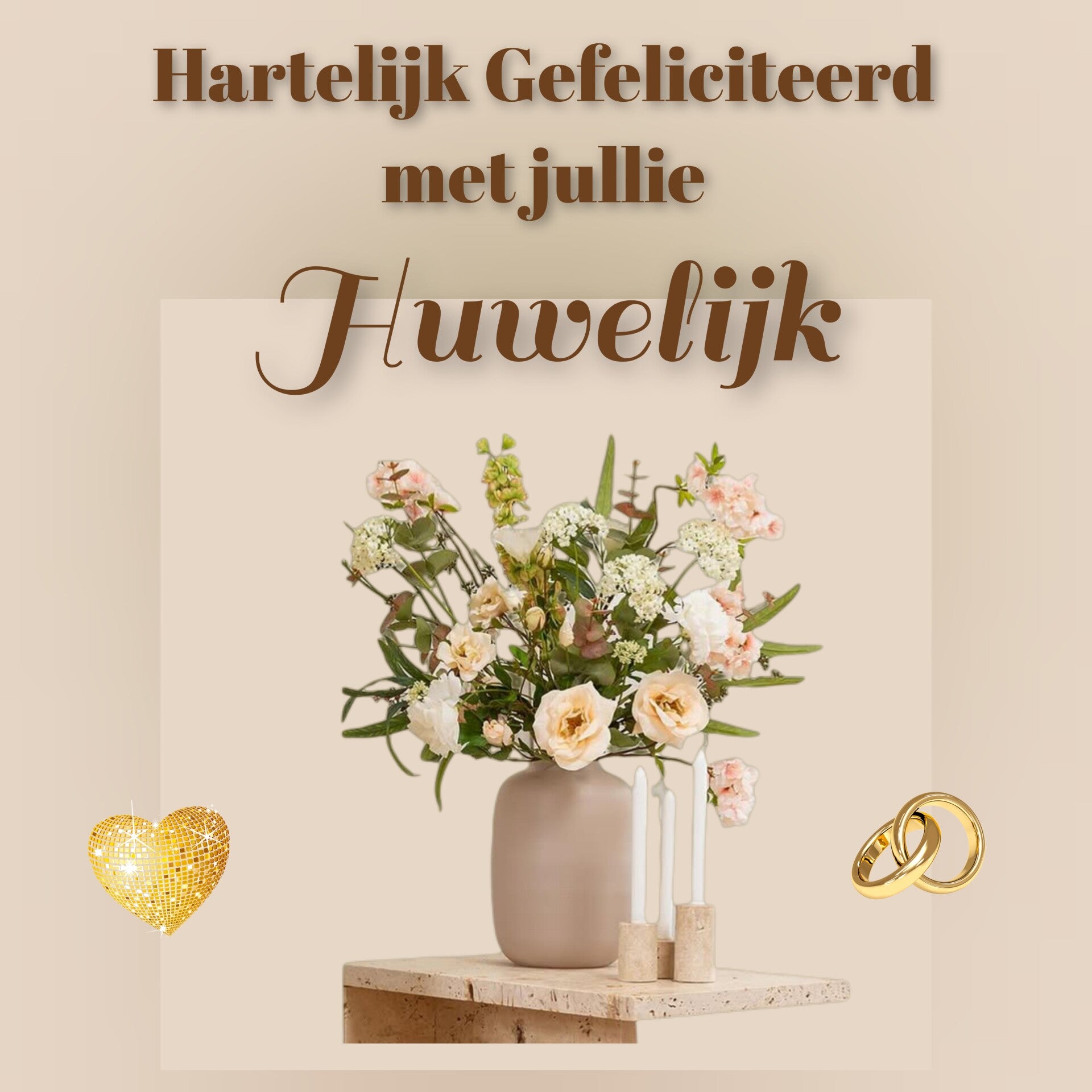 Bloemen in vaas