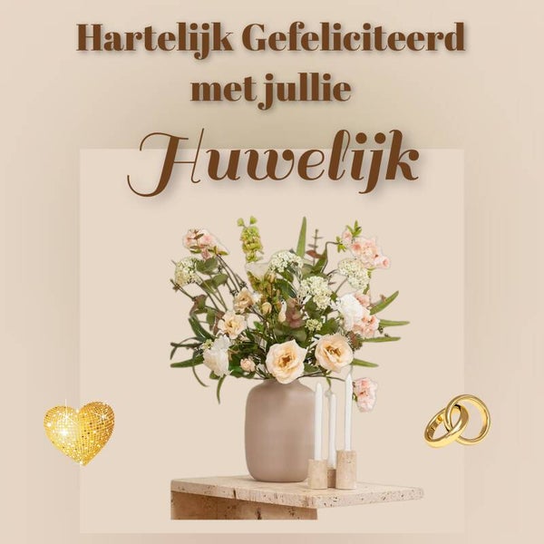 Bloemen in vaas