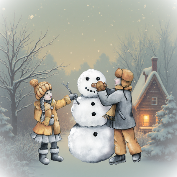 kinderen-sneeuwpop