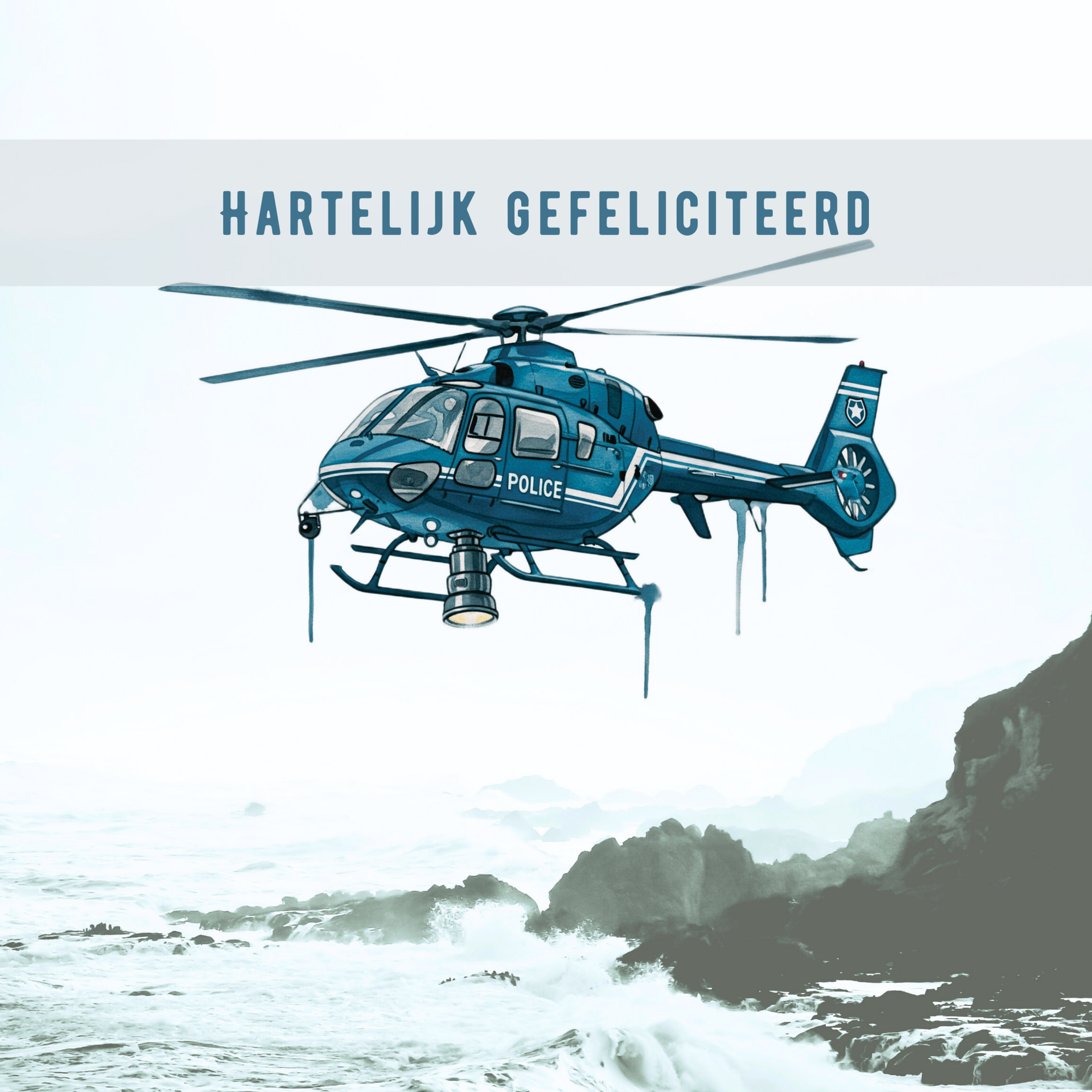Gefeliciteerd-politieheli