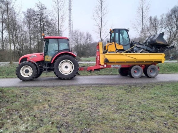 Blanco-tractor