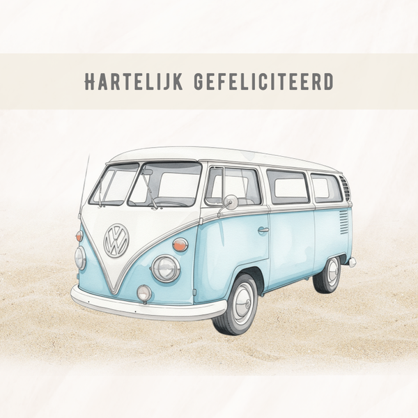 Gefeliciteerd-vwbusje