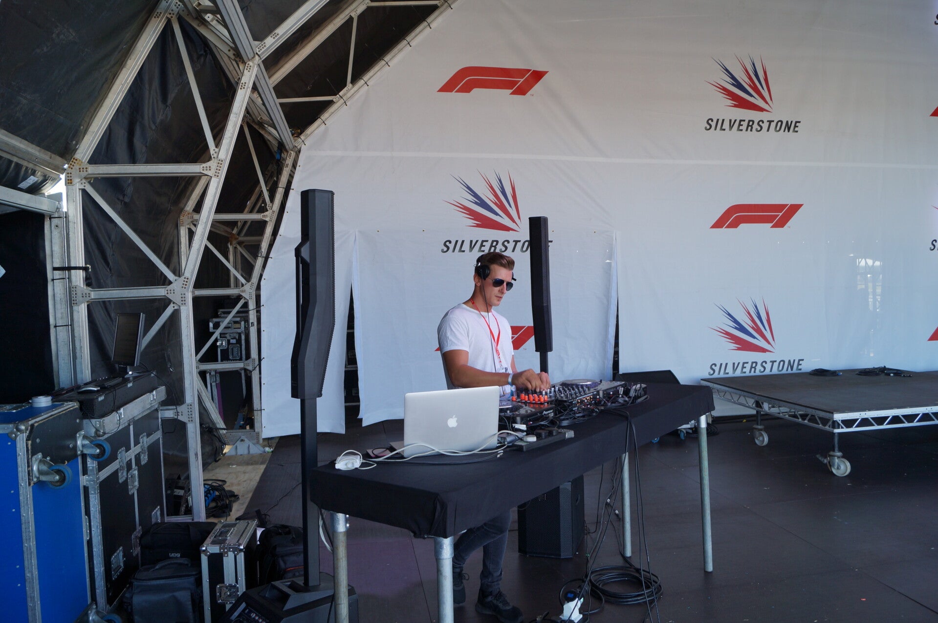 Corporate DJ F1 silverstone DJ booking