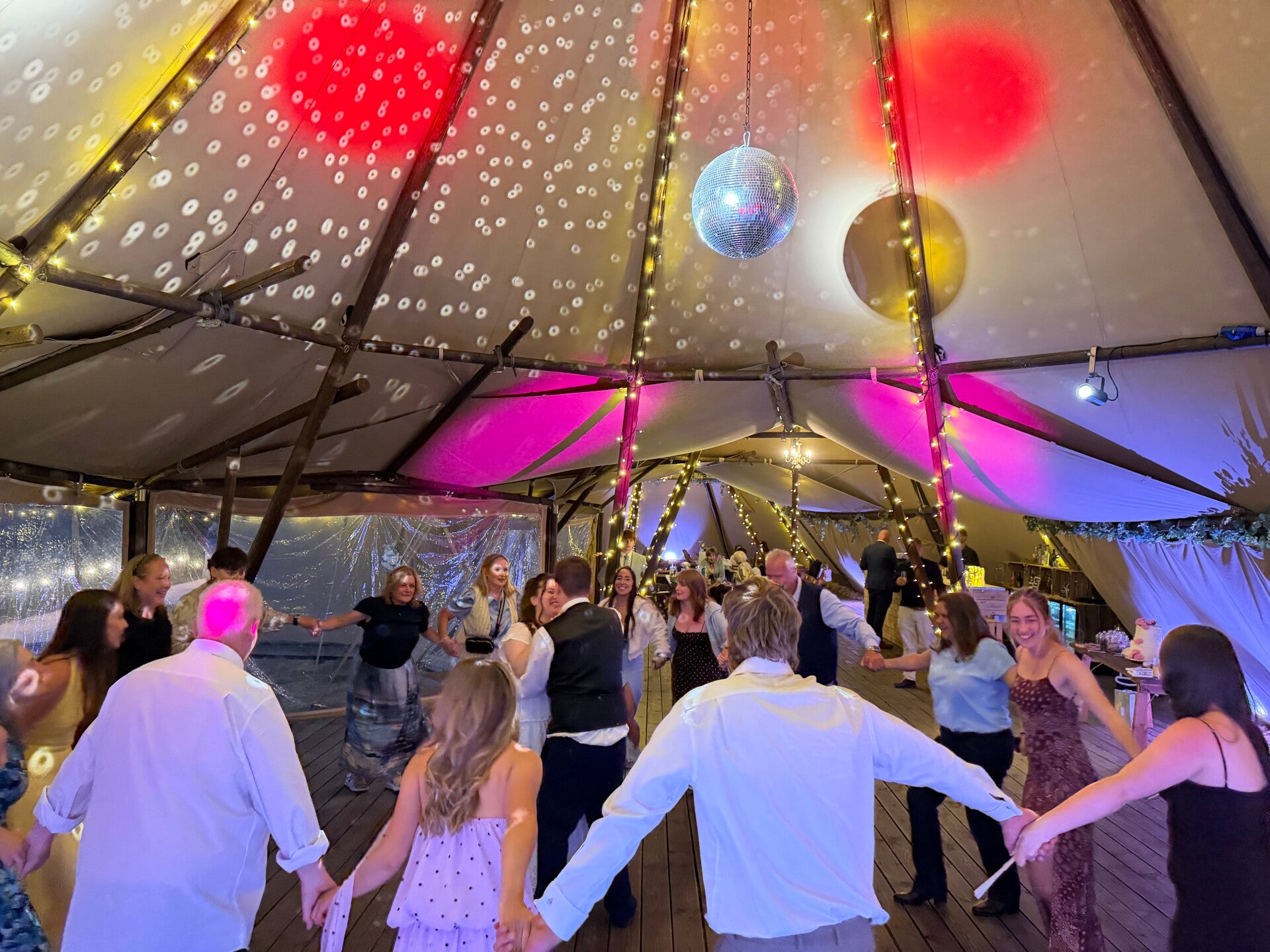 Wedding reception DJ 