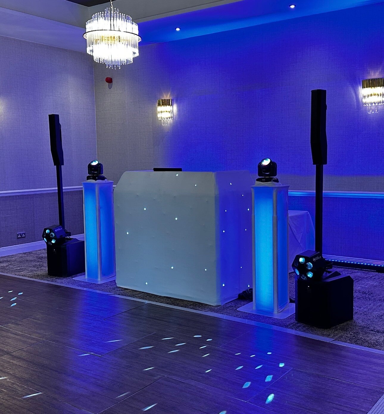 Birthday party DJ setup in Northampton