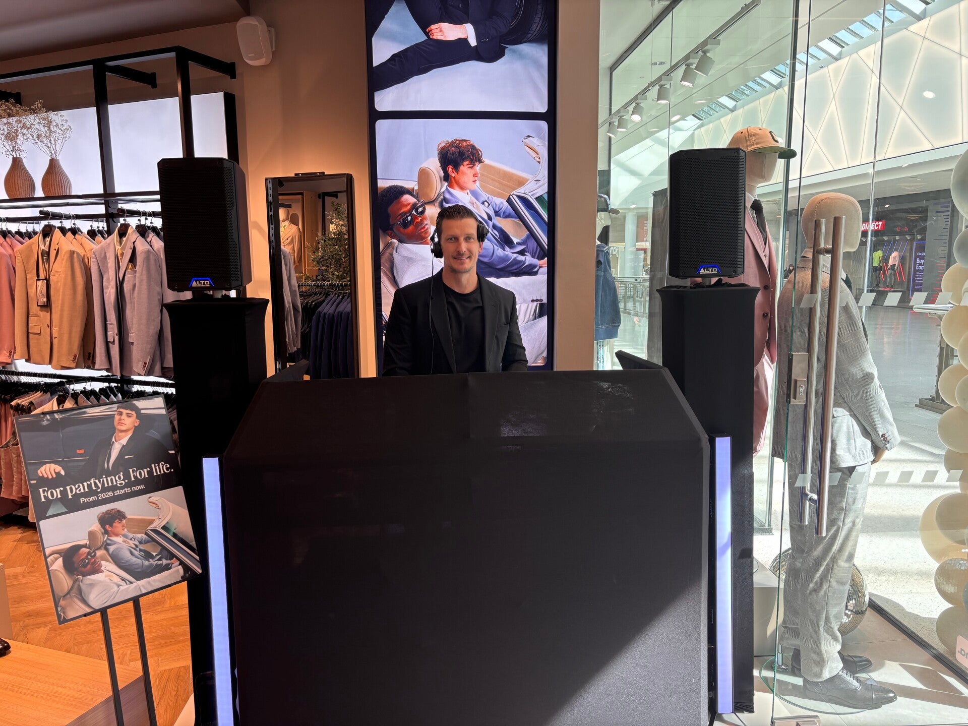 Corporate store opening DJ watford