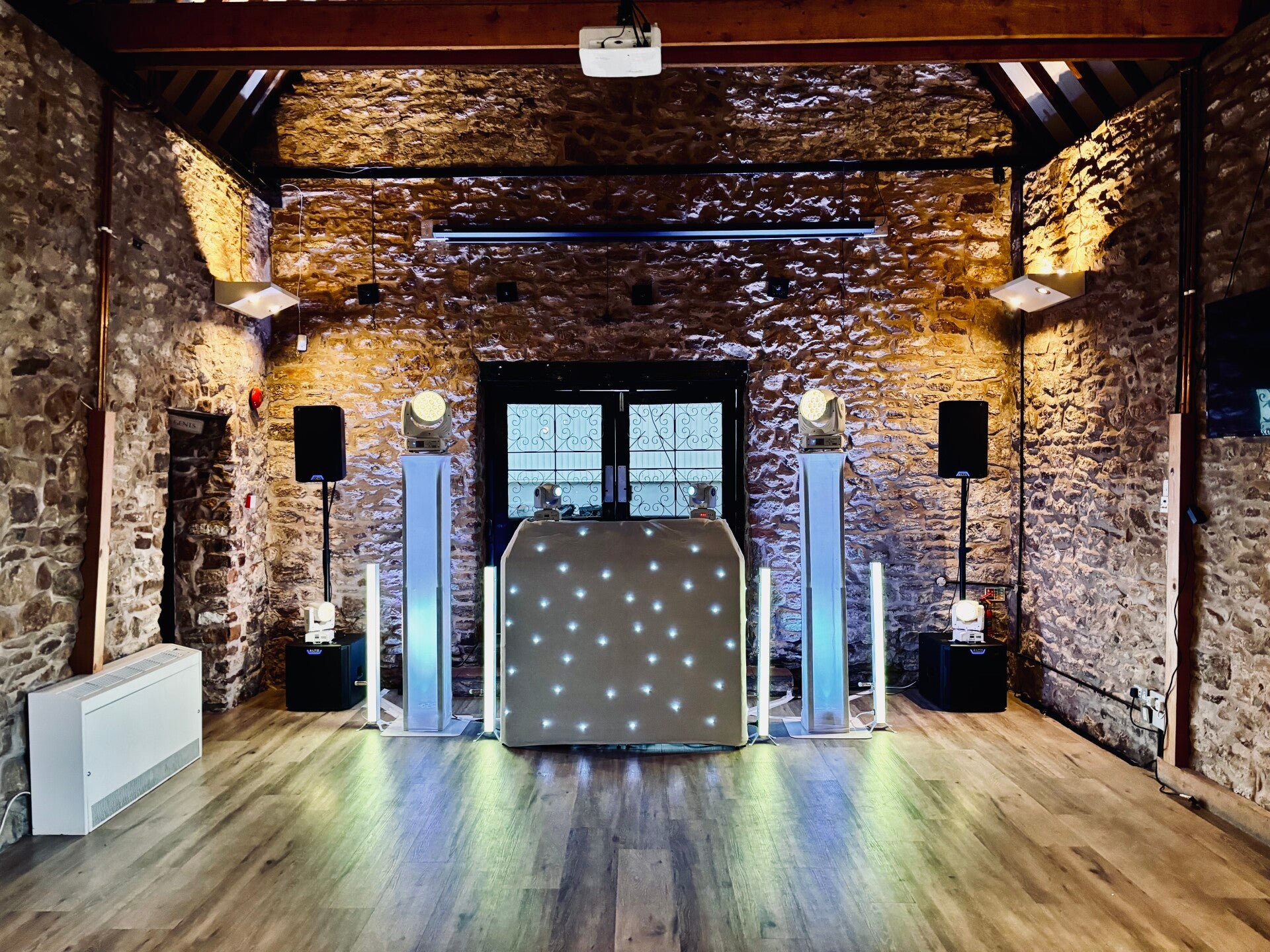 Sustainable DJ Setup at Grangewood Residents Club Northampton